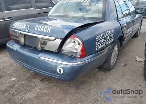 2008 Mercury Grand Marquis Ls из США, поврежденный, VIN 2MEFM75V28X611980